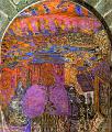 Gemälde von Pierre Bonnard in der Kirche Notre-Dame de Toute Grace, Plateau D’Assy, Hochsavoyen, Frankreich, um 1942