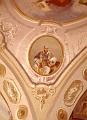 Gemälde in der Kapelle von Loire La Bâthie, Savoyen, Frankreich