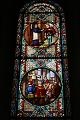 Ernennung zum Domprobst - Antrittsrede als Domprobst, Glasfenster in der Alten Pfarrkirche Franz von Sales in Paris, Frankreich