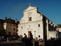 Die Franz von Sales Kirche von Annecy, Frankreich. Ehemaliges Kloster der Heimsuchung (heute Hotel Savoie)