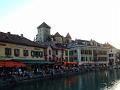 Annecy mit Blick auf das Schloss Nemour, Frankreich
