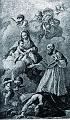 Gemälde im Heimsuchungskloster Untermarchtal, Baden-Württemberg, J. Amigoni, 1743. Das Original befindet sich in Venedig, Italien, in der Kirche Santa Maria della Fava.