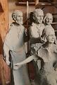 Franz von Sales, Johannes Bosco und Mutter Margareta, Statue des italienischen Künstlers Baldisseri (Entwurf)